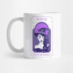Witch With Boobies Mug